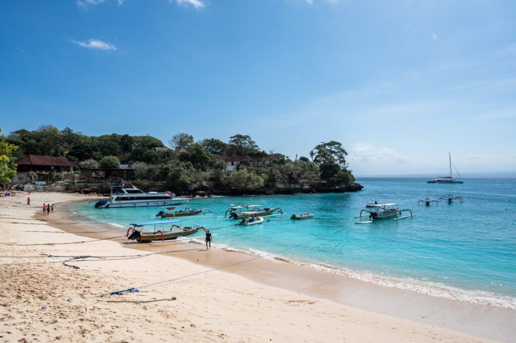 Türkises Wasser in der Mushroom Bay