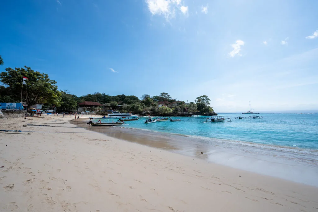 Boote in der Mushroom Bay