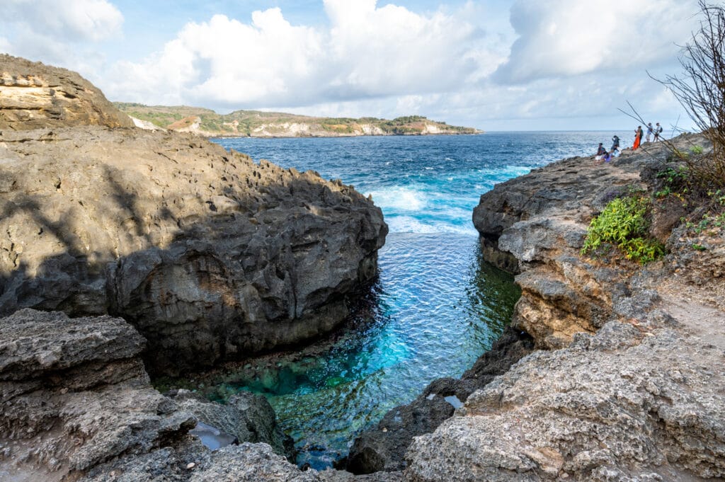 Naturpool des Nusa Penida Angels Billabong