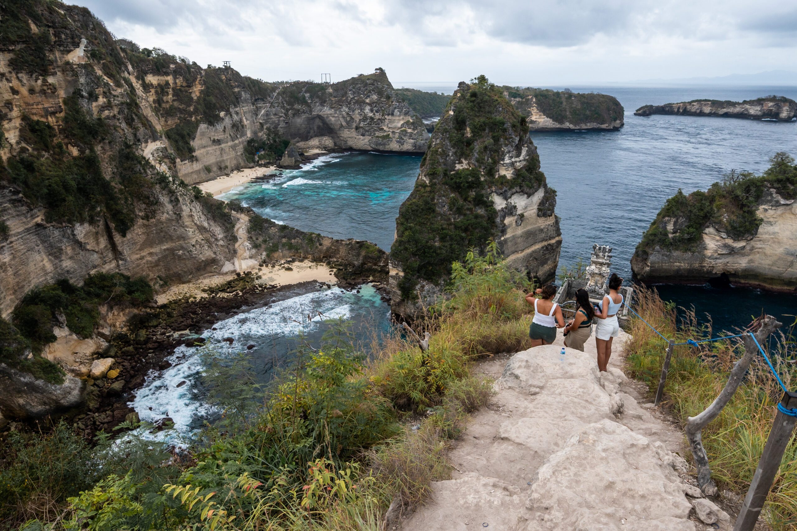 nusa penida sehenswuerdigkeiten (25) Ausblick vom Thousand Islands Viewpoint auf Nusa Penida
