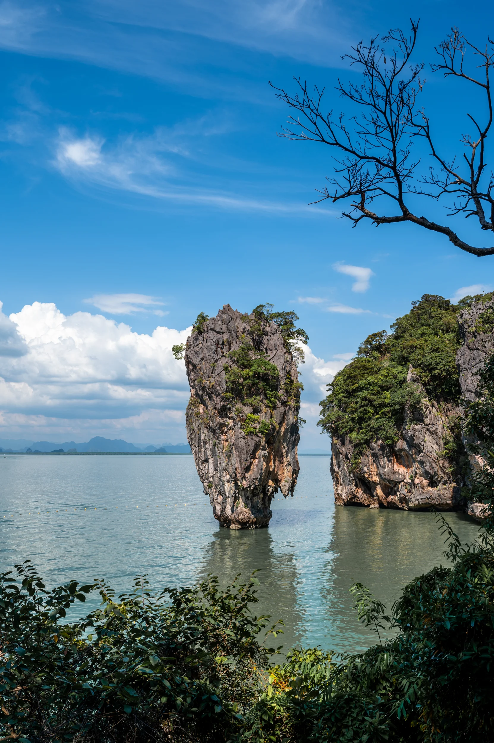 phang nga bucht (15) Die berühmte Felsnadel Ko Ta Pu auf James Bond Island