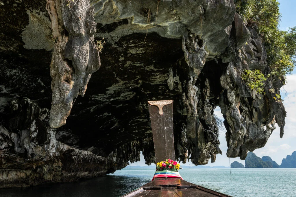 Stalaktiten in der Phang Nga Bay