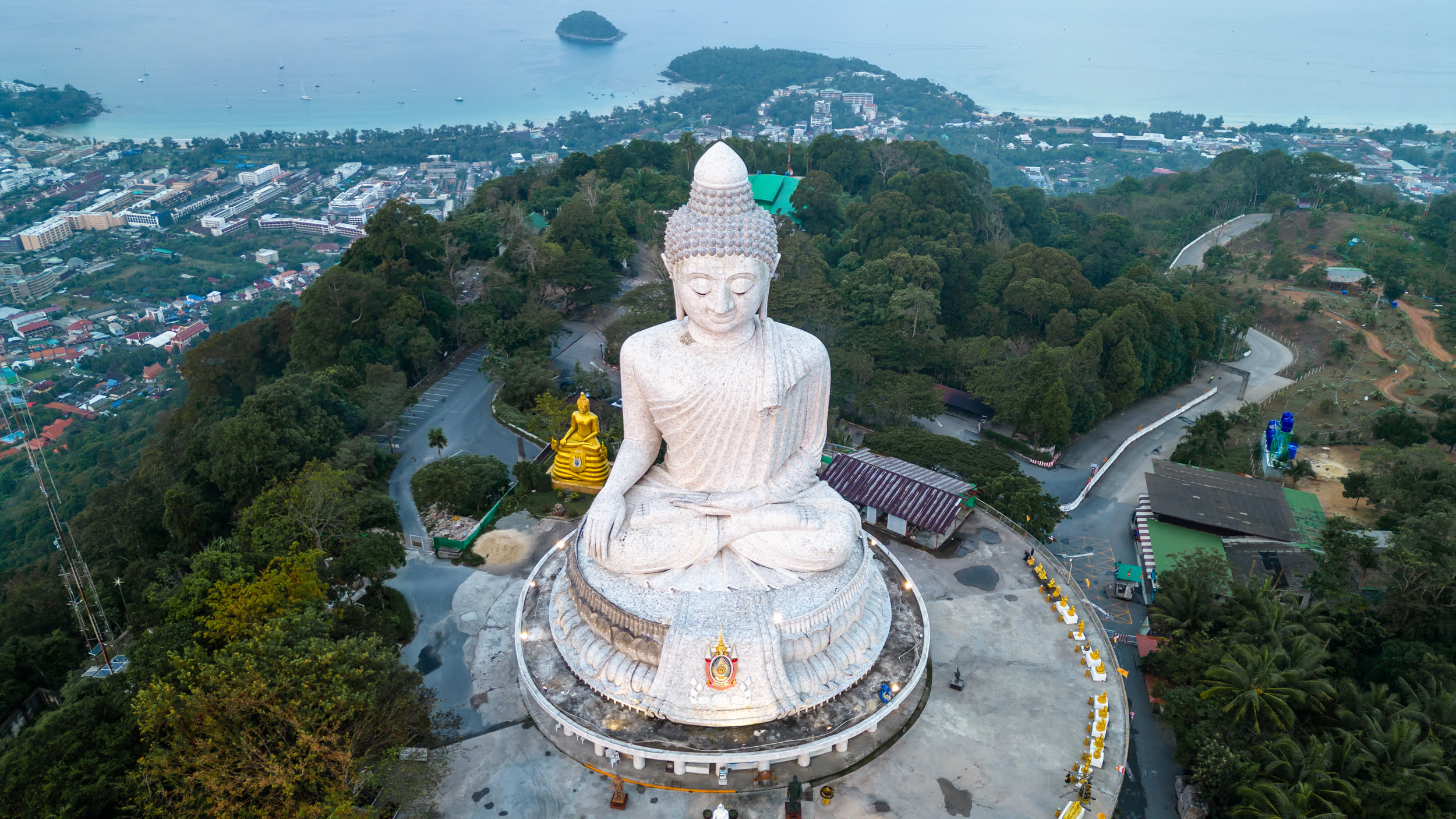 Drohnenfoto des Big Buddha Phuket