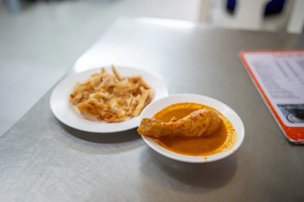 roti und massaman curry bei roti chaofa
