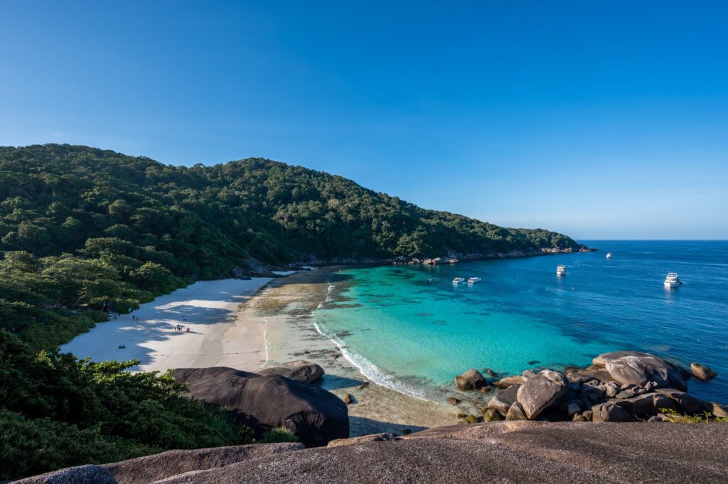 Similan Islands am frühen Morgen