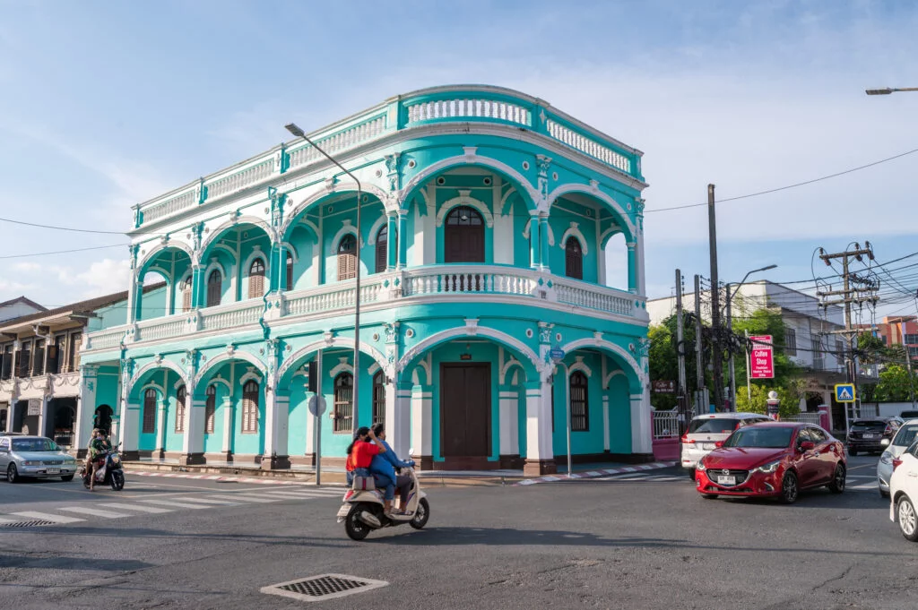 Sino-portugiesische Architektur in Old Phuket Town