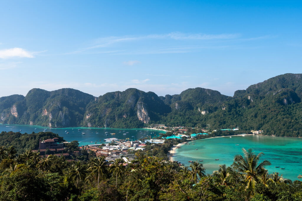 Ausblick am Koh Phi Phi Viewpoint 2