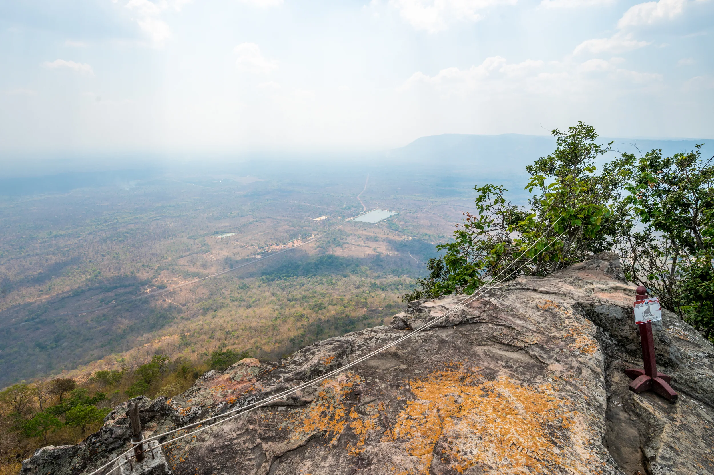 Ausblick auf Rauch und Smog während der Rauchsaison in Thailand