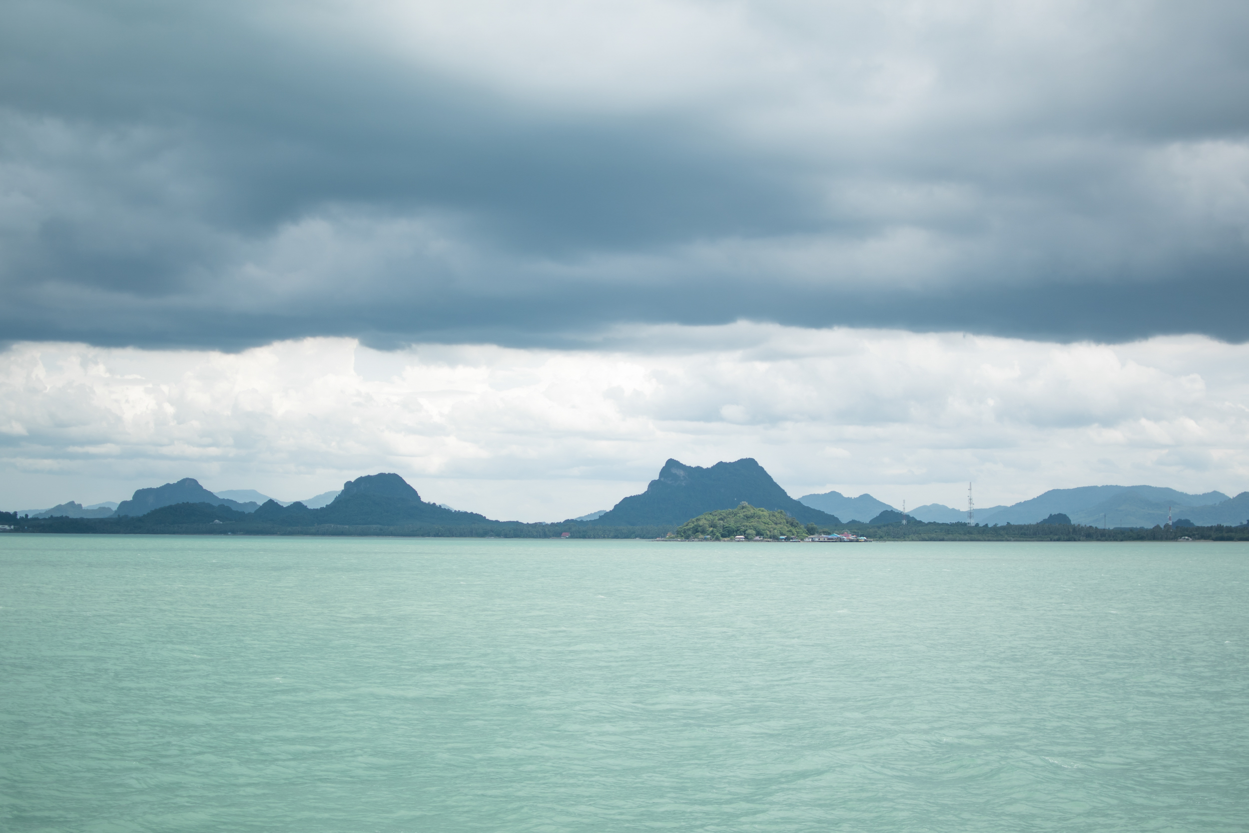 regenzeit thailand (14) Gewitterwolken über Koh Samui im November