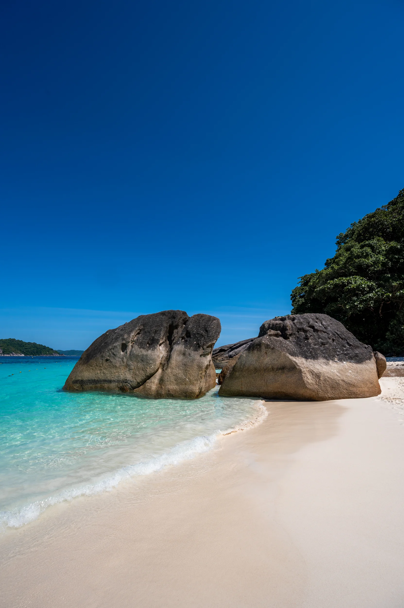 Felsen in der Princess Bay auf Koh Miang