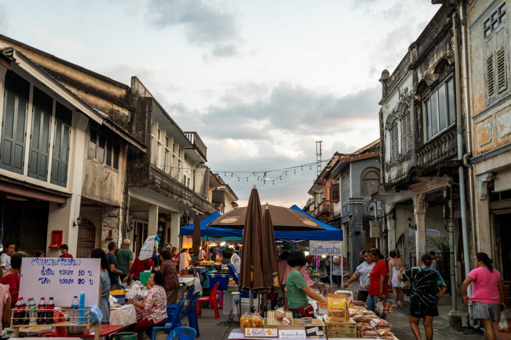 Takua Pa Old Town Walking Street