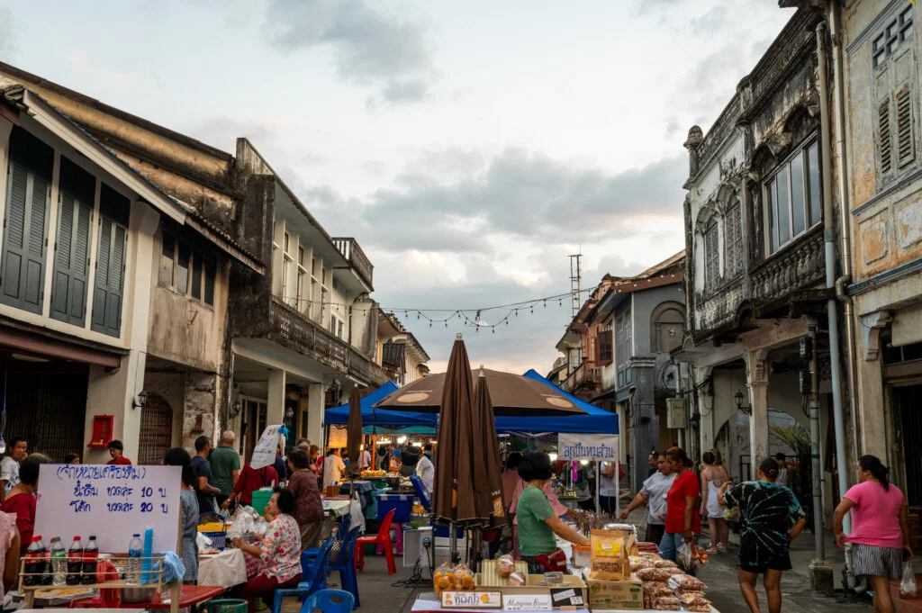 Takua Pa Old Town Walking Street