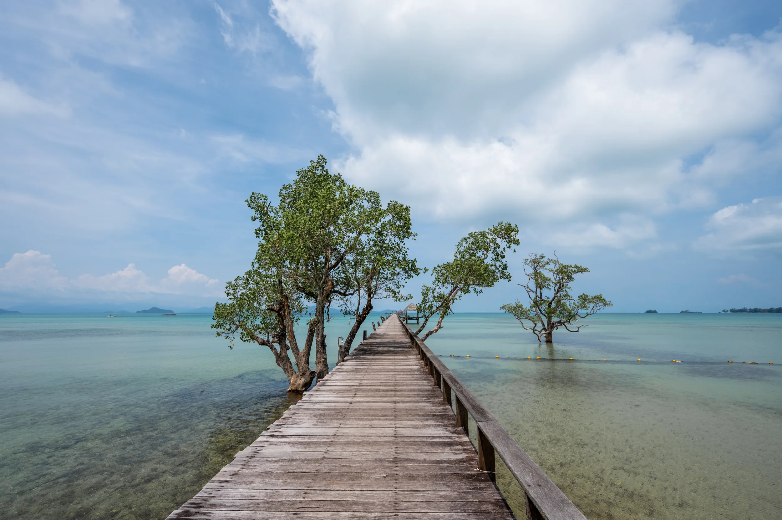Durchmischtes Wetter auf Koh Mak