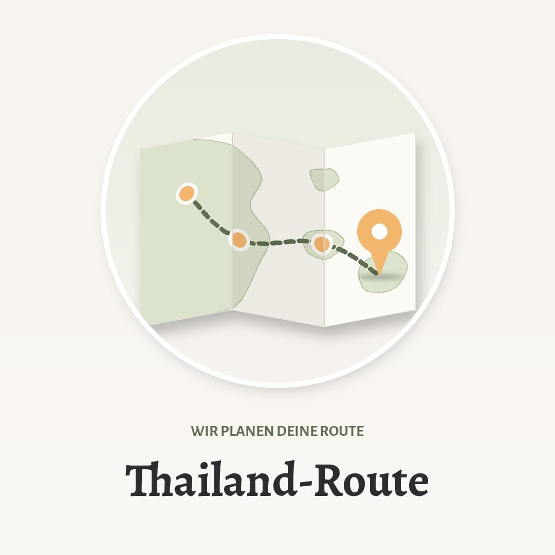 Thailand-Route: persönliche Routenplanung mit Regionen, Hotels und Transfers von AlexAsia