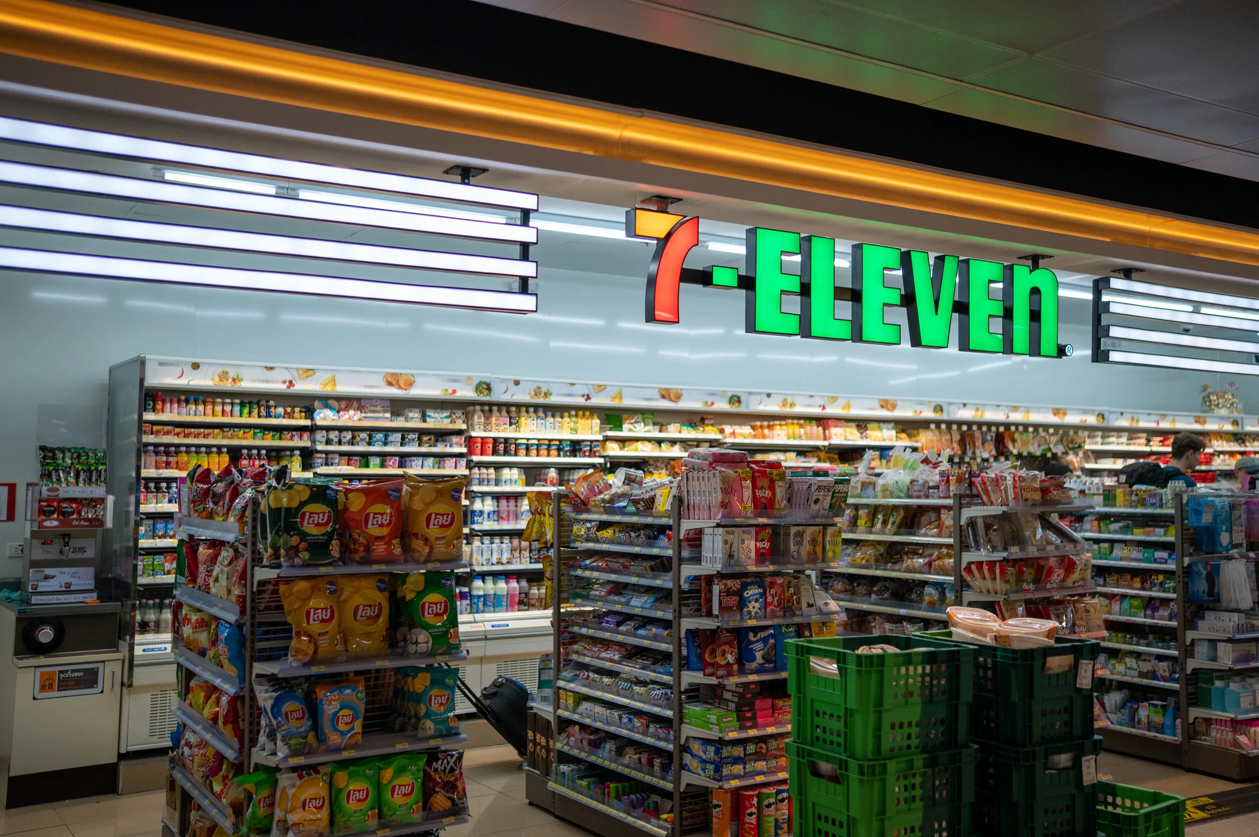 7-eleven markt in thailand