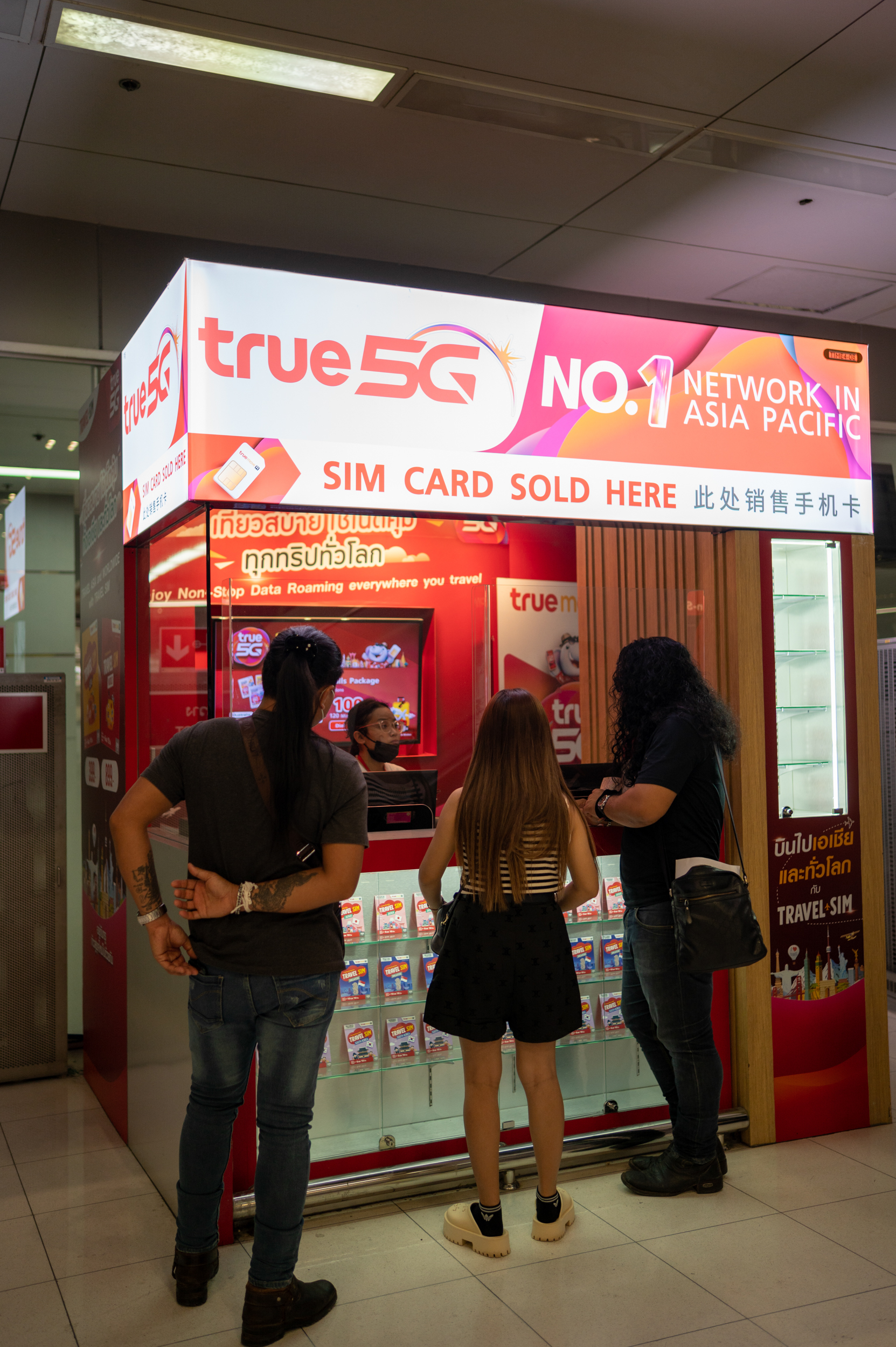 thailand sim karte-5 sim karten verkäufer von true in thailand