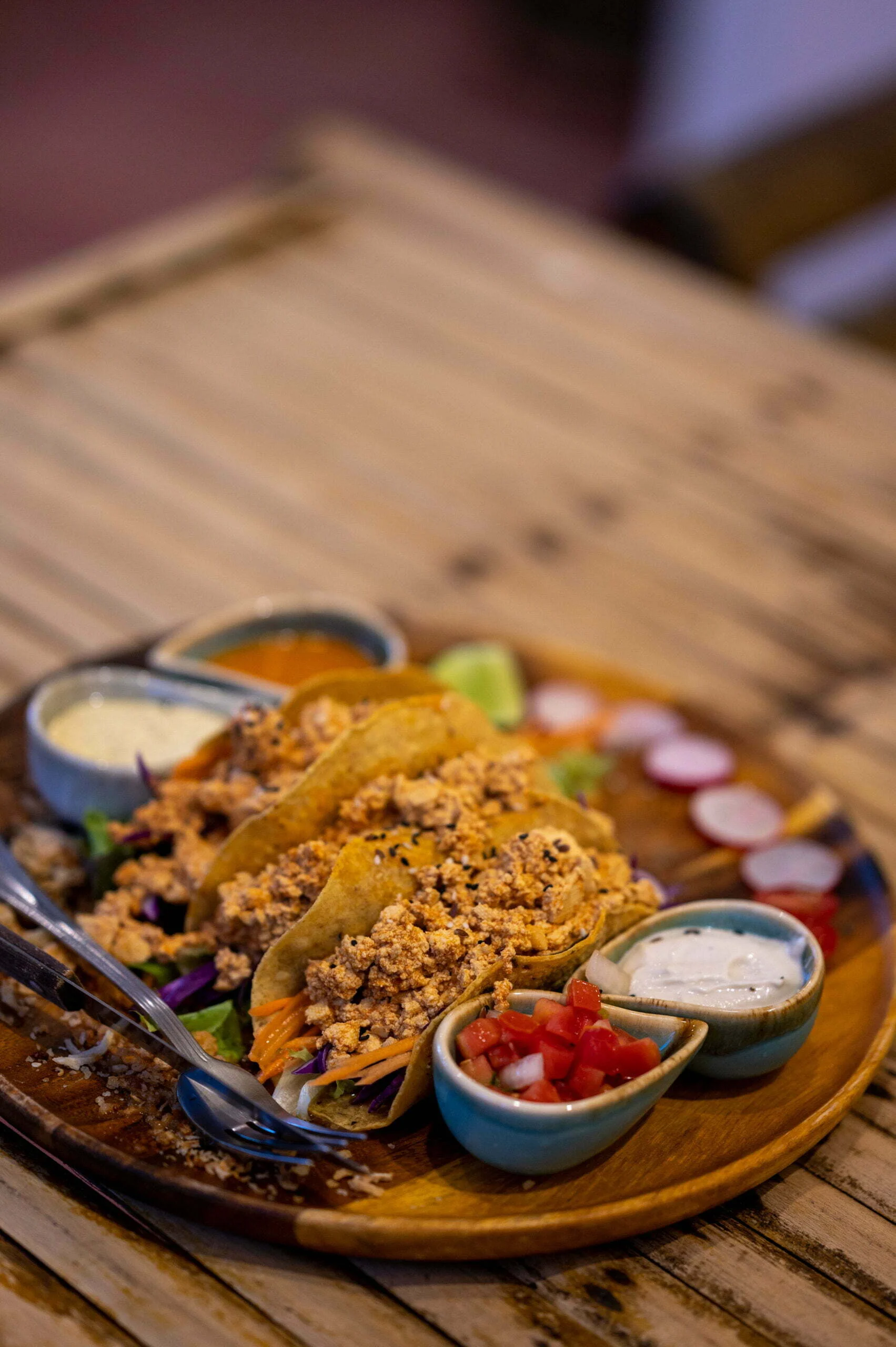 veganes restaurant in sri thanu koh phangan hotel
