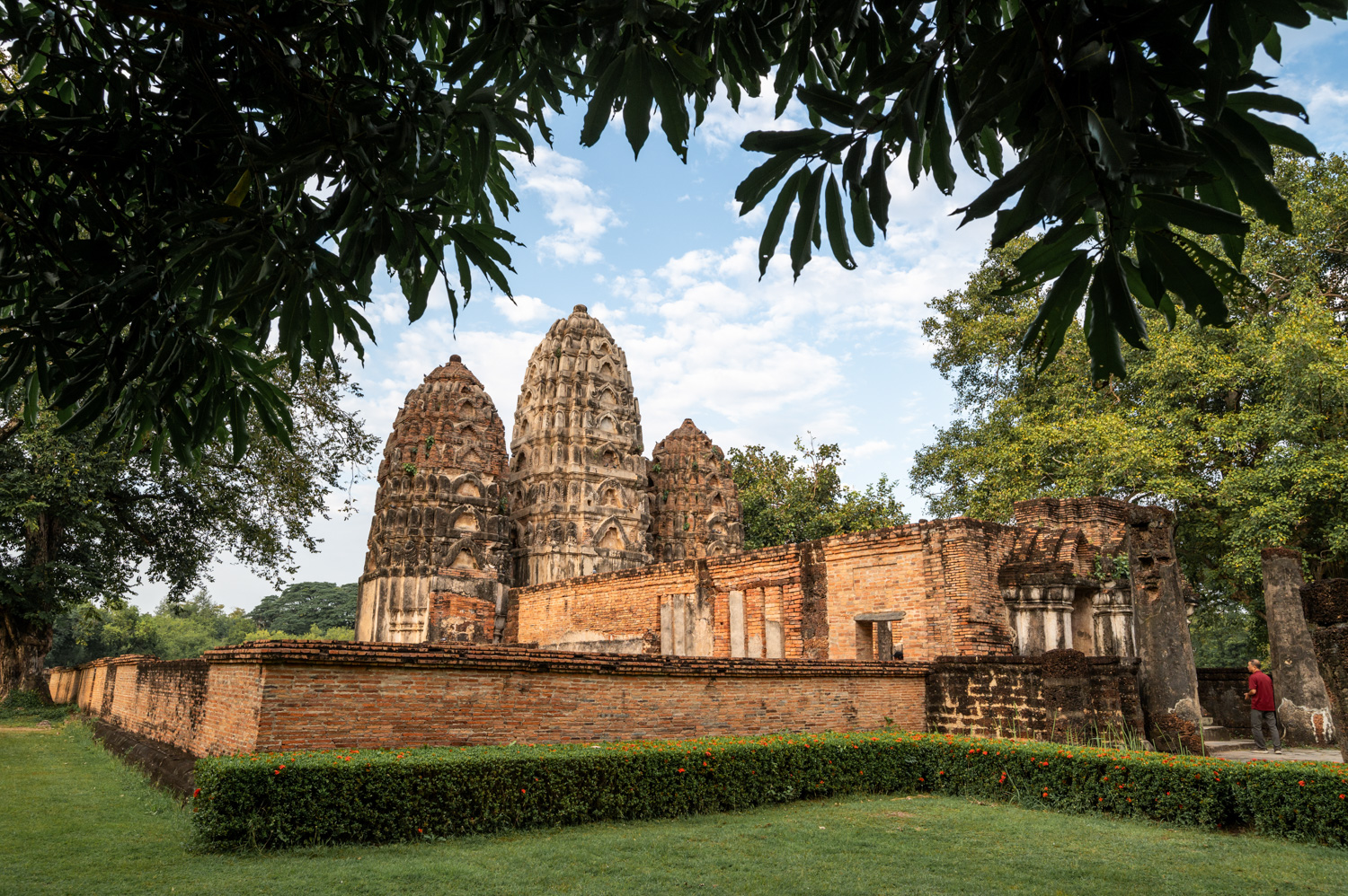 wat sri sawai (2) Prangs des Wat Sri Sawai in Sukhothai